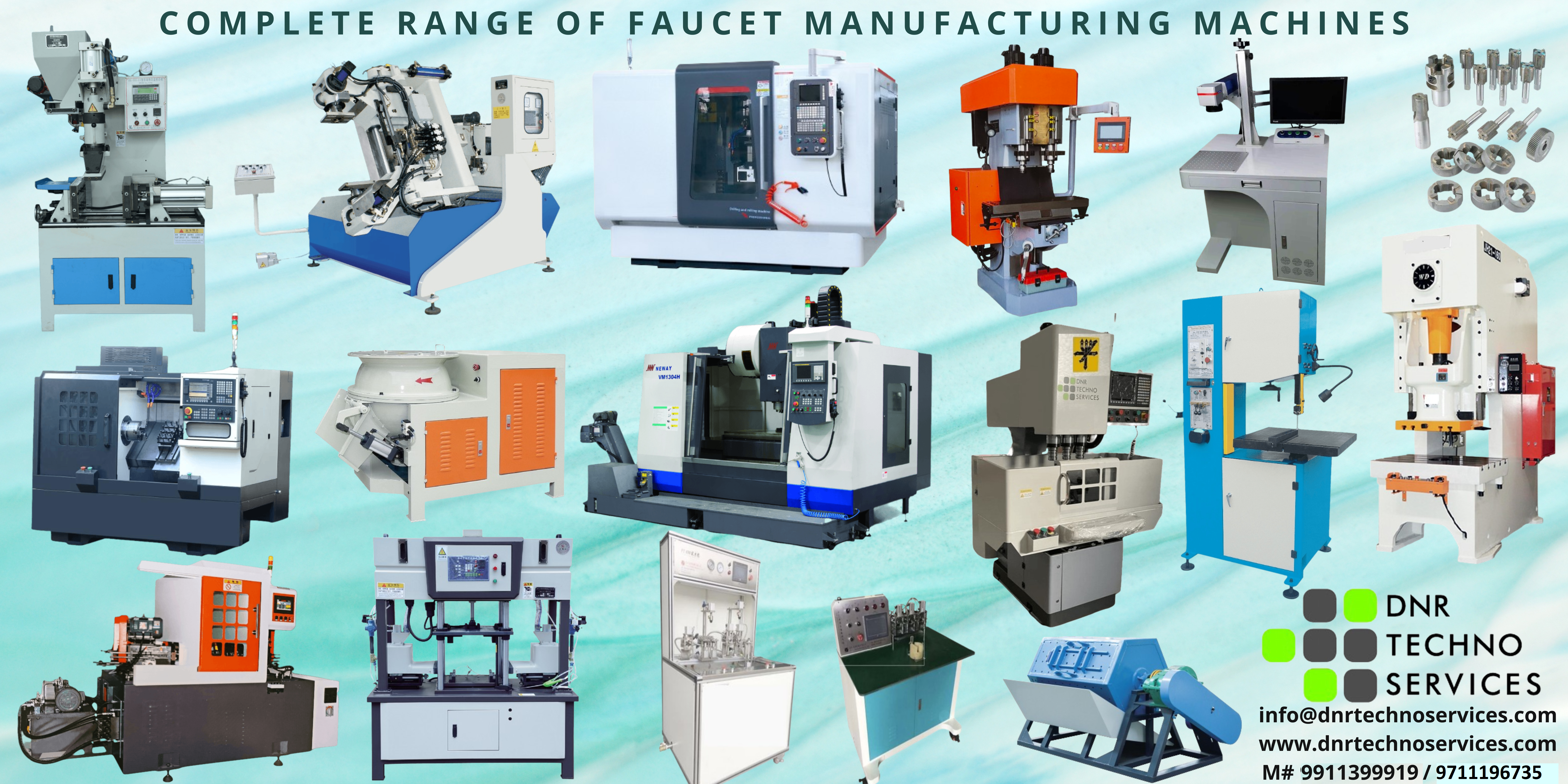 Faucet Manufacturing Turnkey Project